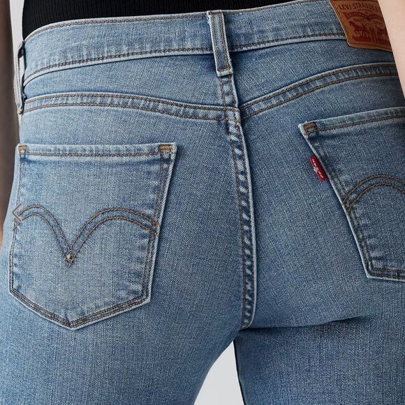 Levi’s Classic Bootcut Blue Denim Jeans Size 8 - Picture 3 of 9